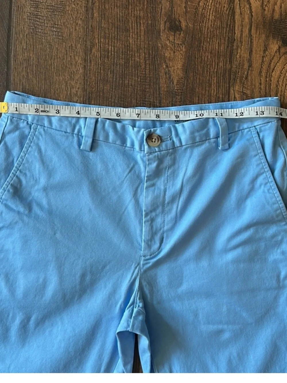 Vineyard Vines Boys Chino Flat Front Shorts Blue Preppy Back to School